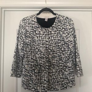 Chico’s blazer with pockets.